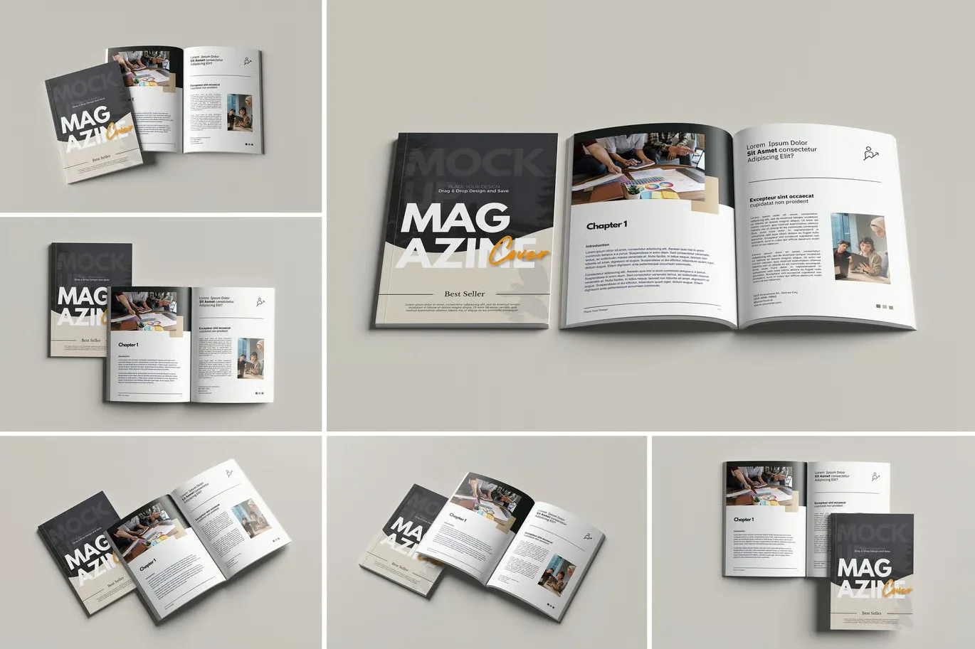 ✅ Magazine Mockup
