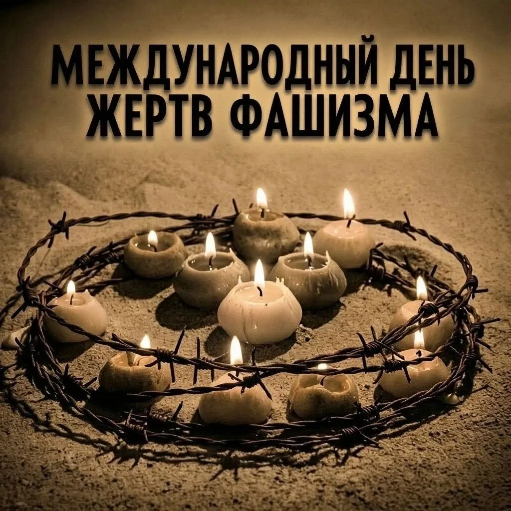🕯️ Помним и чтим: Международный день памяти жертв фашизма