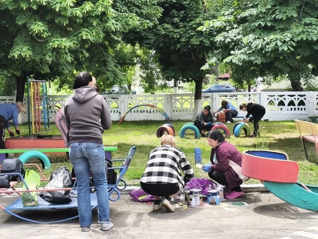 Солнечный субботник в детском саду «Солнышко»