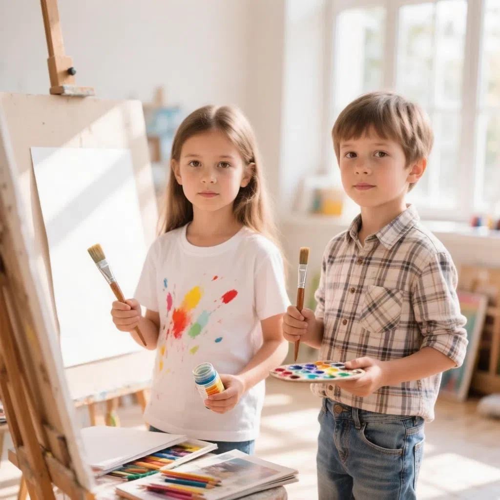 Кто они — юные художники Детской школы искусств? 🎨✨