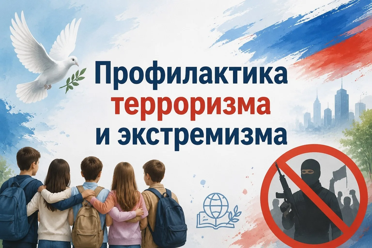 ❗️Памятка по профилактике терроризма и экстремизма для обучающихся и их родителей❗️