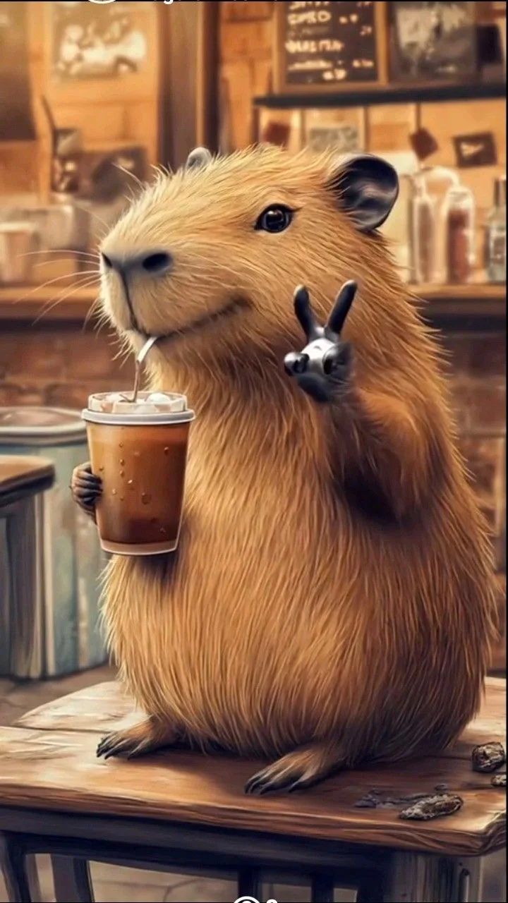 🦦 Знакомьтесь — капибара! 🦦