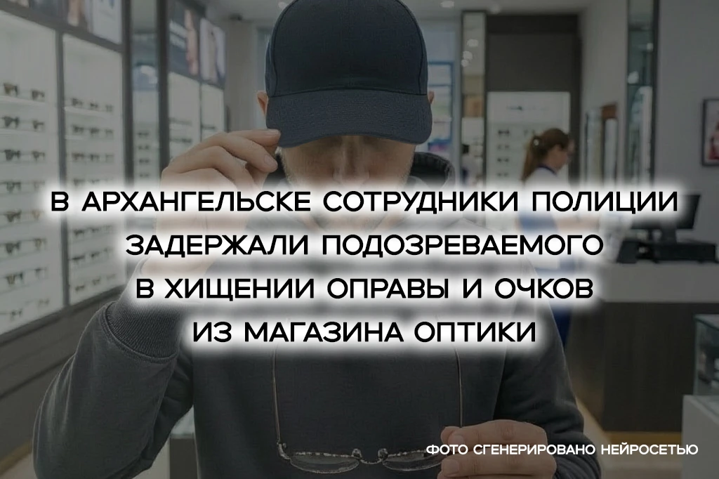 📋 Сообщение о краже оправы и двух солнцезащитных очков 👓 из отдела торгового центра, ...