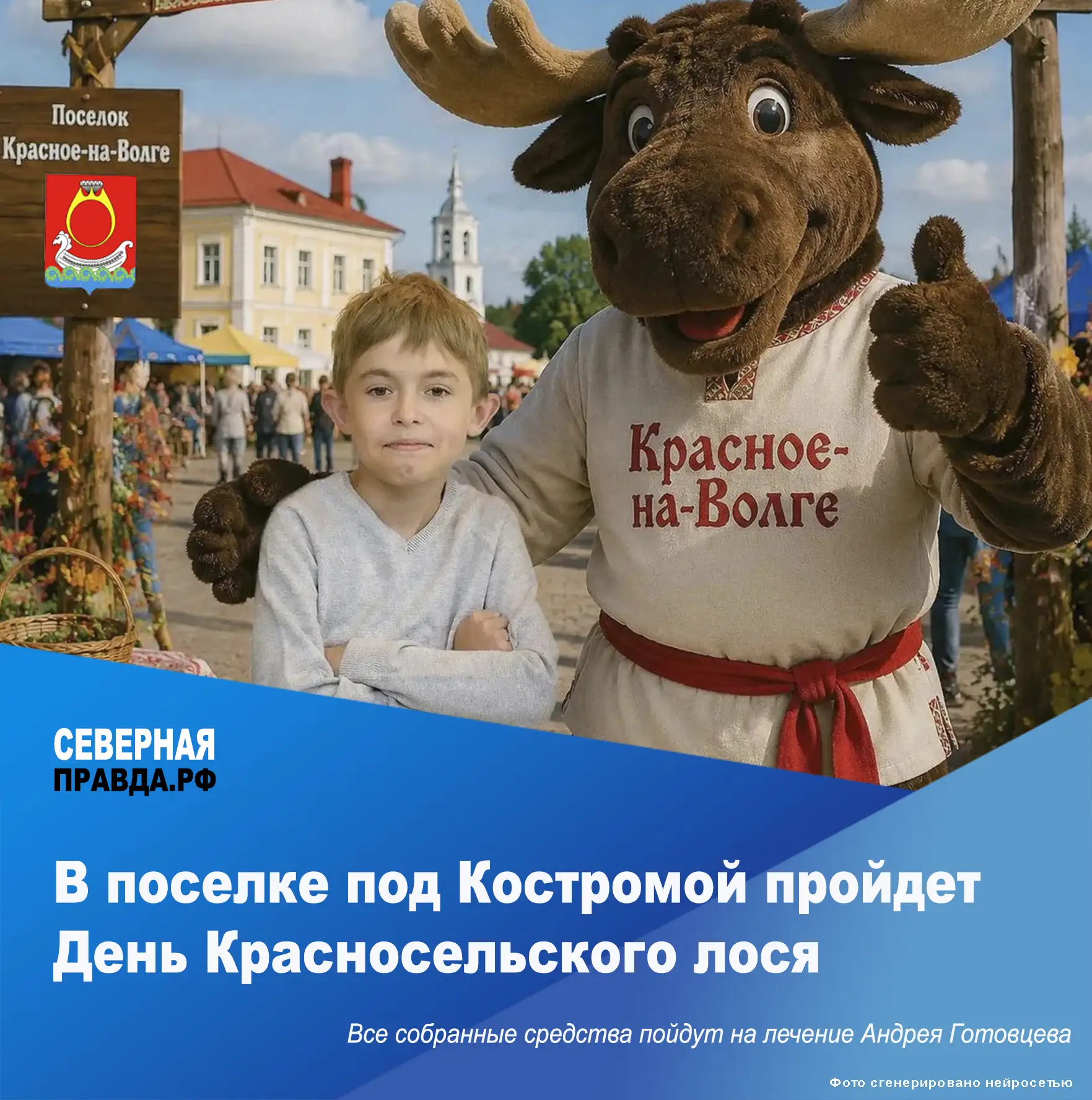🔥 9 августа в поселке Красное-на-Волге пройдет добрый, веселый праздник – День Краснос...