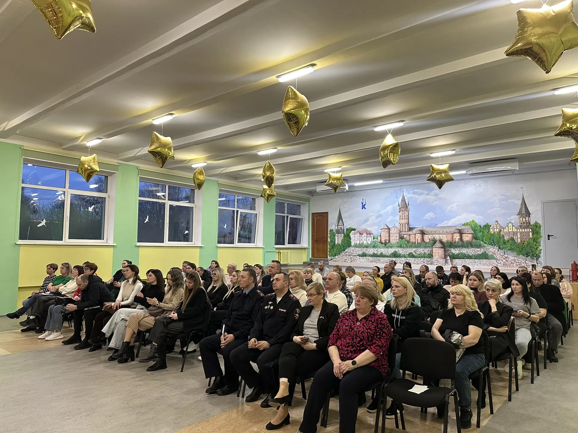 Сегодня в лицее прошли организационные мероприятия, посвященные подготовке к участию кадет в параде,