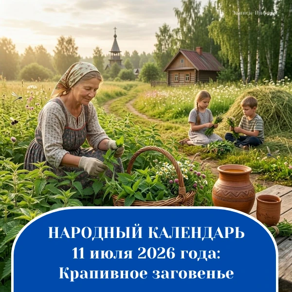 11 июля — Крапивное заговенье: день силы трав и старинных традиций