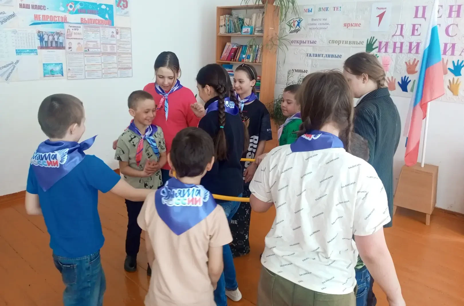 📍В центре детских инициатив нашей школы советником директора по воспитанию было органи...