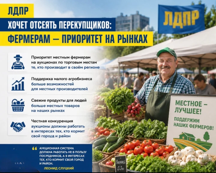 ‎Кто должен получать место на рынке в первую очередь — тот, кто сам выращивает продукци...