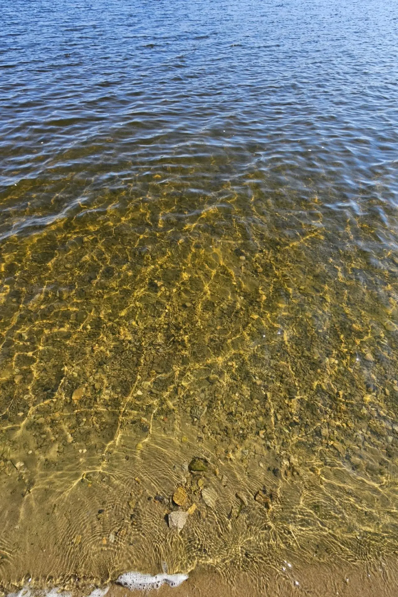 Сегодня Пляж у администрации... Вода как слеза...