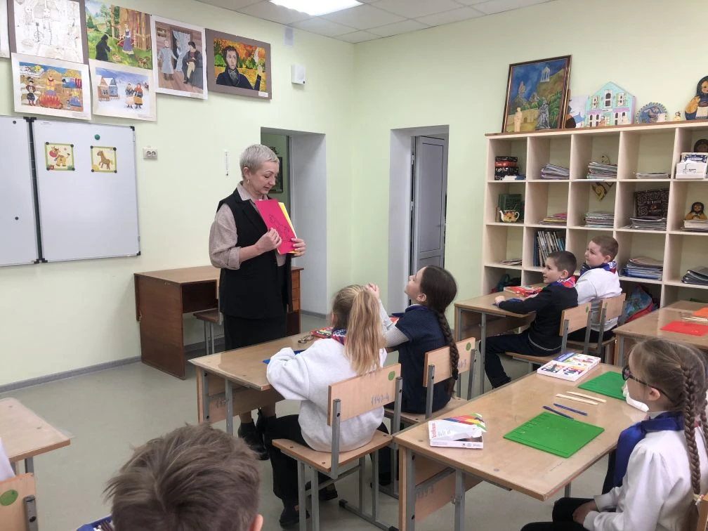 30 января в рамках Всероссийского проекта "Культура для школьника" преподаватель Детско...