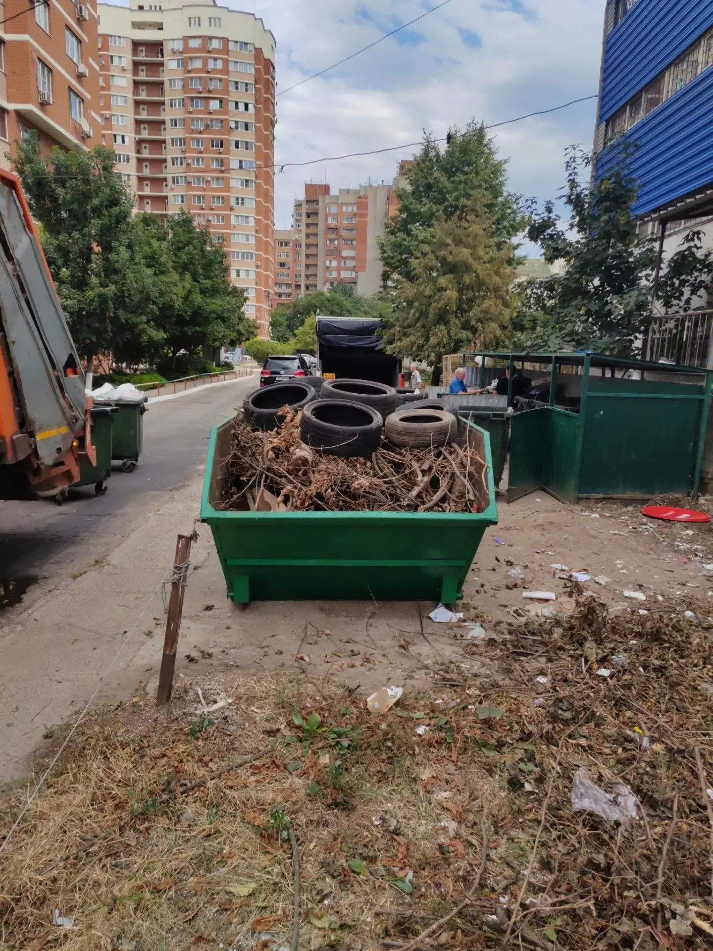 Вывоз крупногабаритного мусора Тулеева 4/1