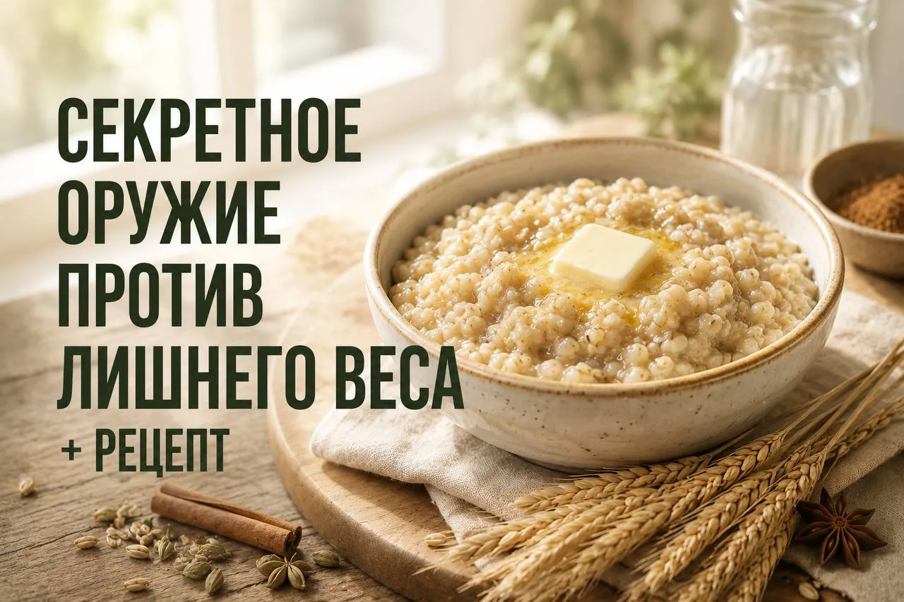 🌾 Секретное оружие против лишнего веса + рецепт