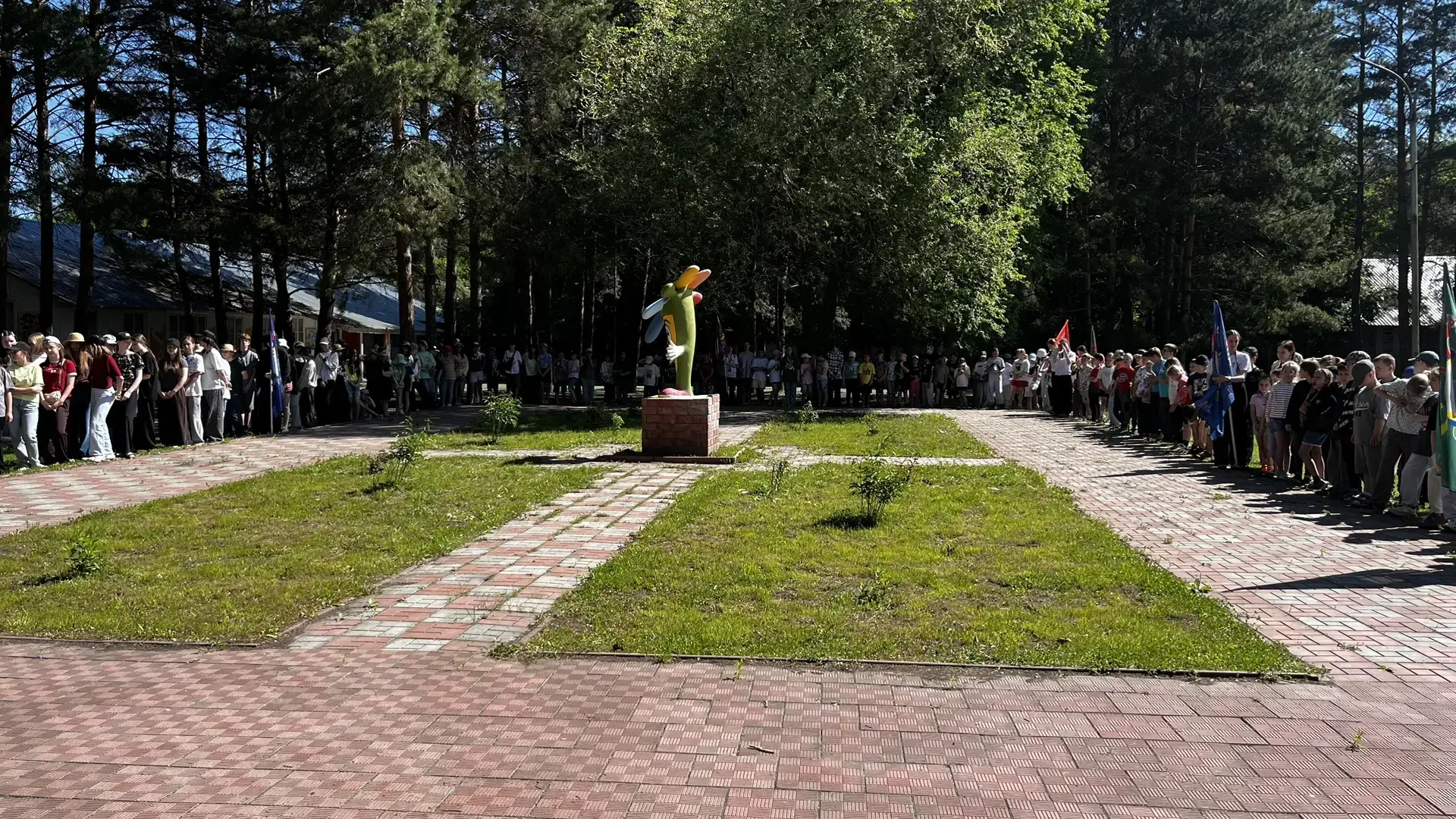 Ура, лето началось! ☀️ Первая смена в нашем лагере открыта!