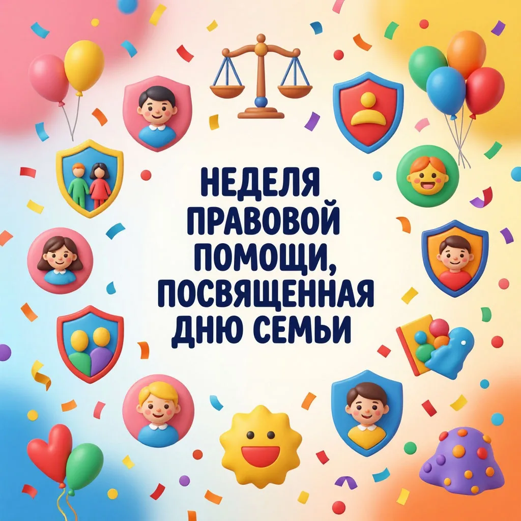 📌Вроссийская неделя правовой помощи — в детском саду! 📌

📝С 6 по 12 июля 2026 года проходит Всеро