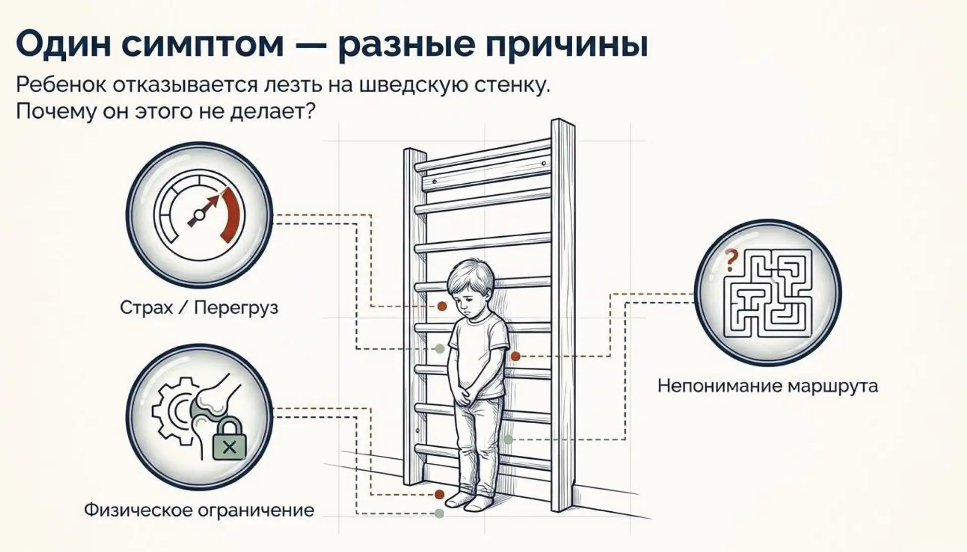 🧠 Диспраксия: ребёнок не «не хочет» — он не может