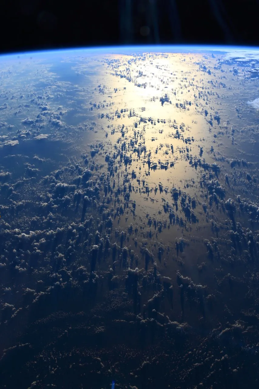 Великолепный вид Земли с орбиты МКС 🌏