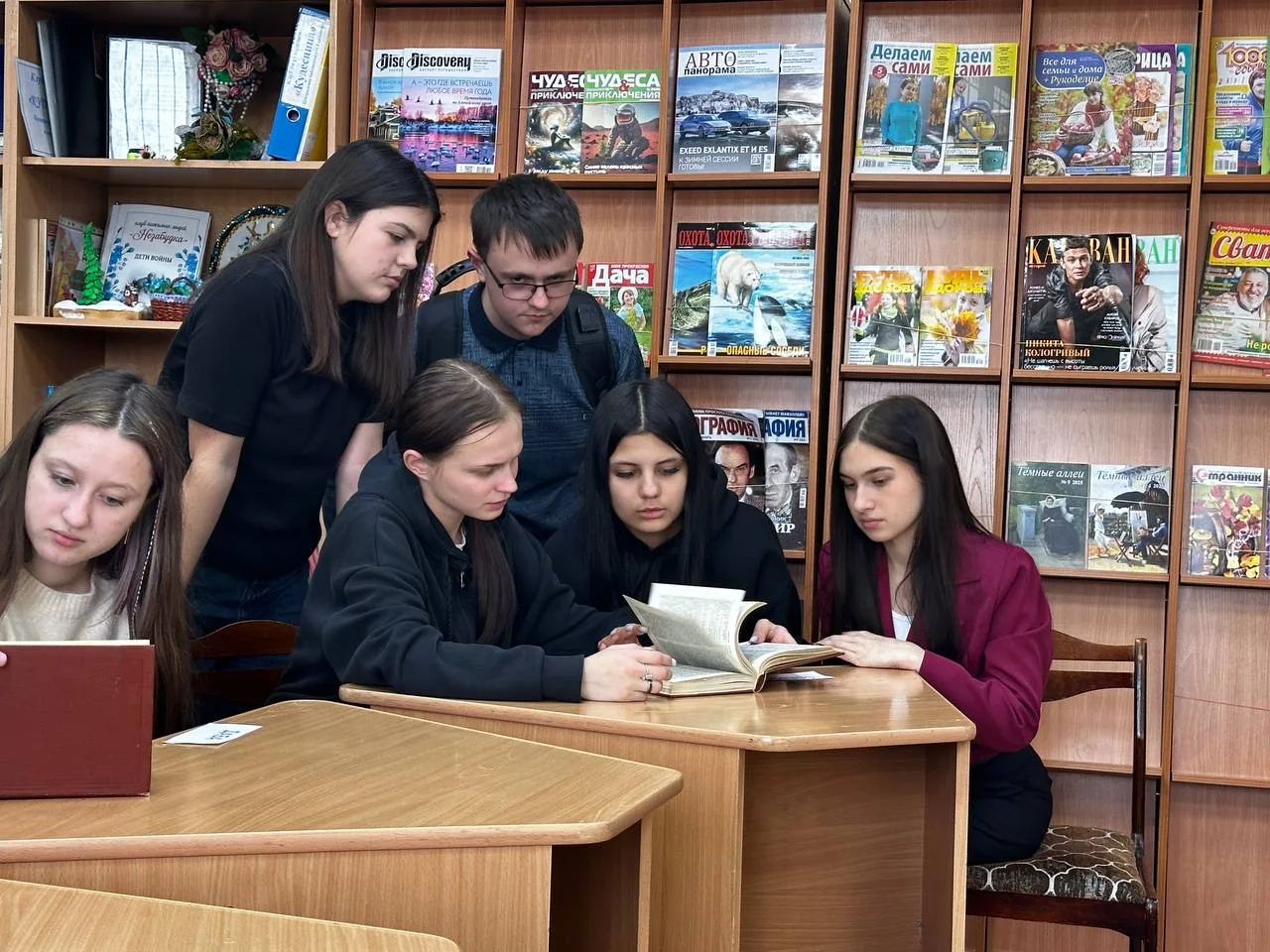 В преддверии Дня славянской письменности и культуры в Центральной районной библиотеке п...