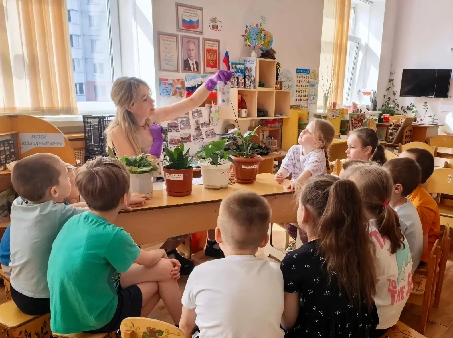 🌱🍀🪴В рамках проекта «Предшкола: стандарт детского сада» в дошкольном отделении «Семицветик» прошла т