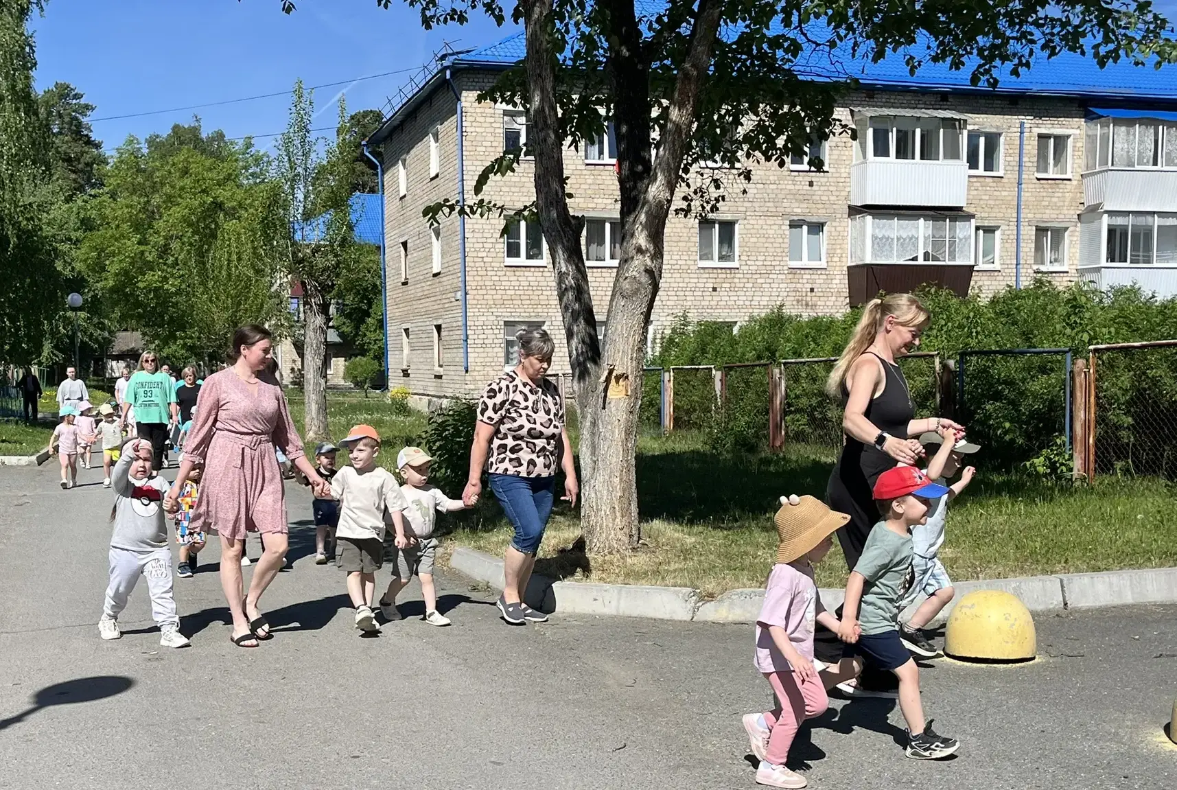 💥Сегодня в детском саду пошли плановые тренировки по эвакуации воспитанников и сотрудников при пожа
