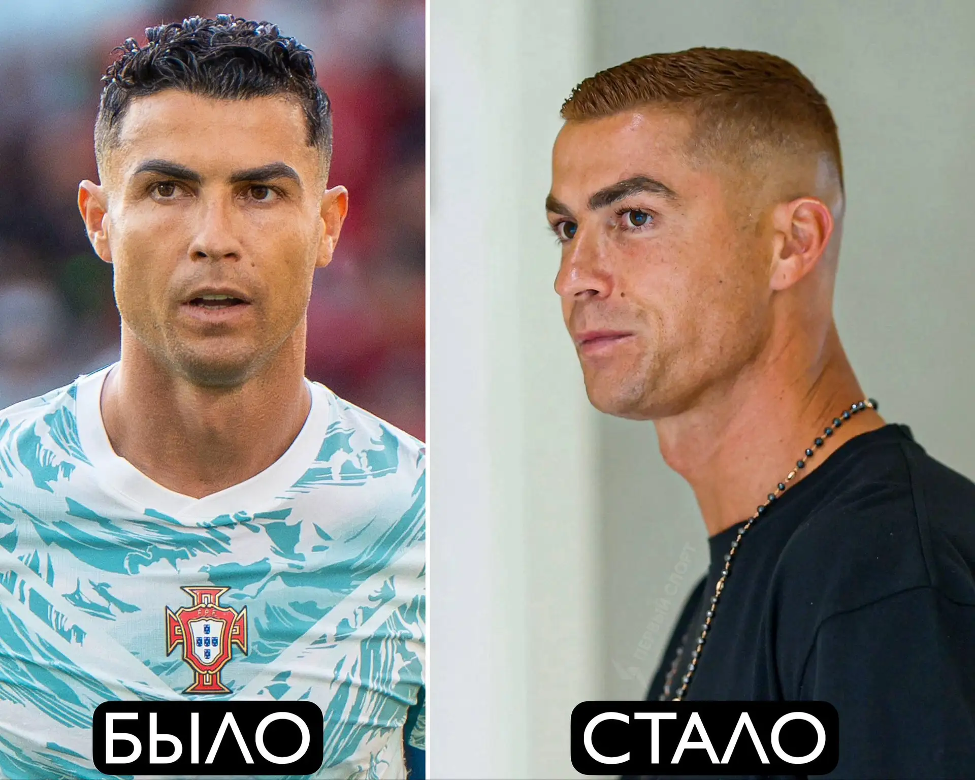 41-летний Криштиану Роналду удивил фанатов новым имиджем: футболист «Аль-Насра» пришел ...