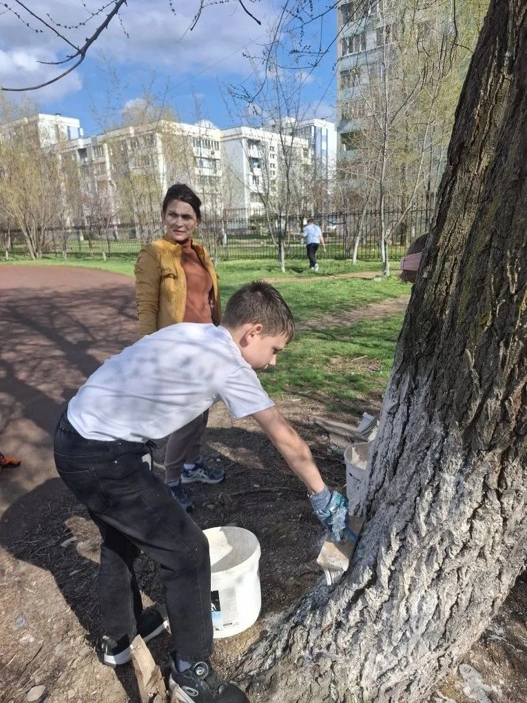 Наша школа – участник Всероссийского экологического субботника «Зелёная весна–2026»☘🌿🍃  Вместе мы сд