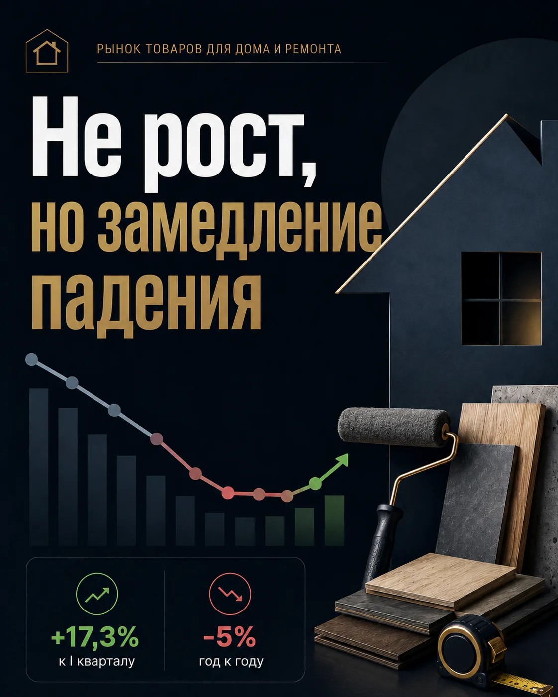 Рынок товаров для дома и ремонта начал восстанавливаться