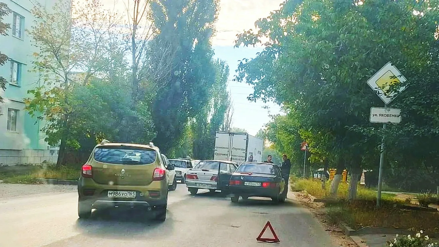 🚨 🚔 ‼ ДТП сегодня утром на ул. Октябрьской, 84