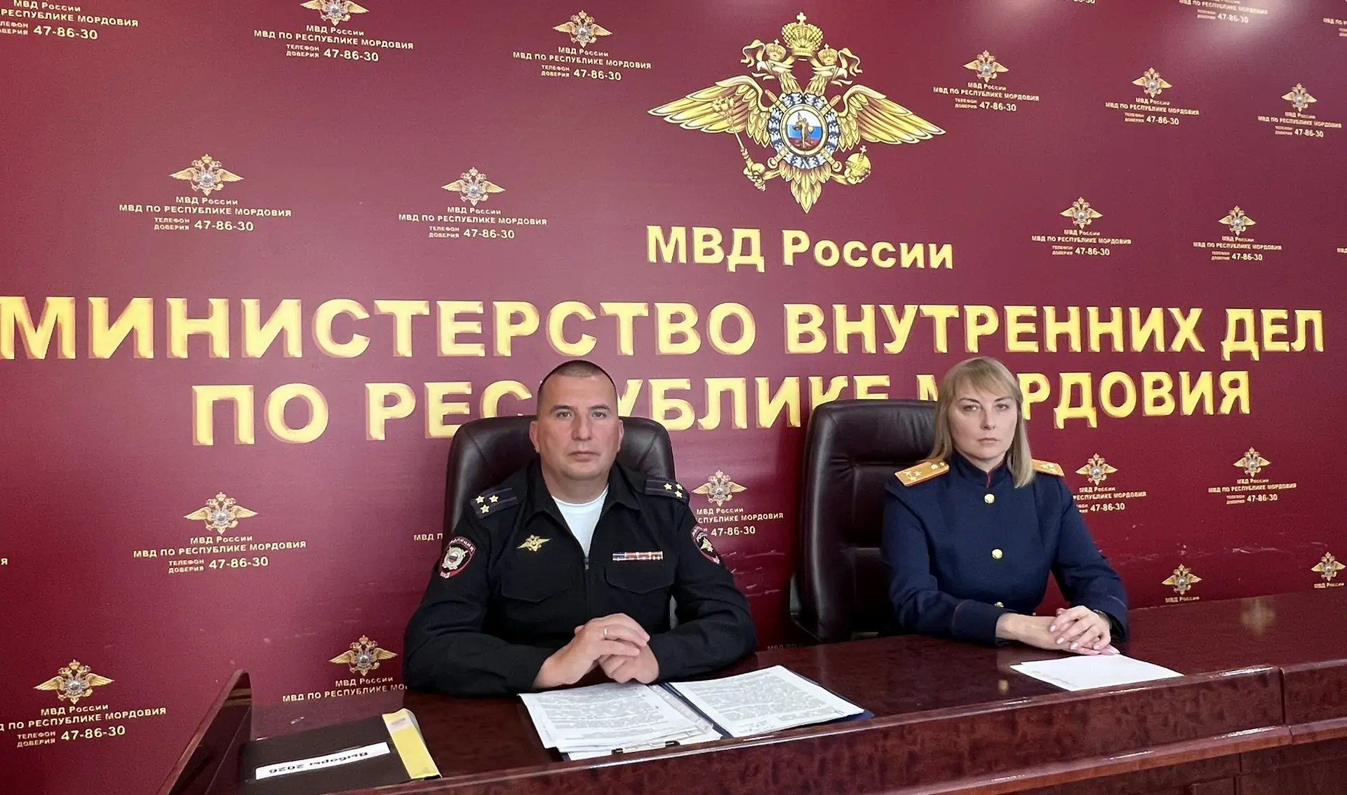 В МВД по Республике Мордовия состоялся брифинг на тему: «Обеспечение правопорядка и общ...