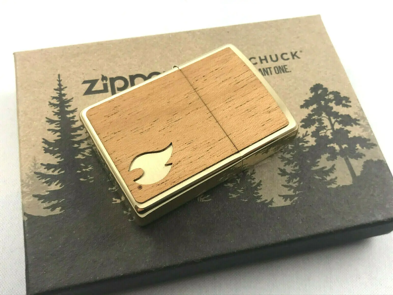 Zippo "WOODCHUCK USA BUY ONE. PLANT ONE.".