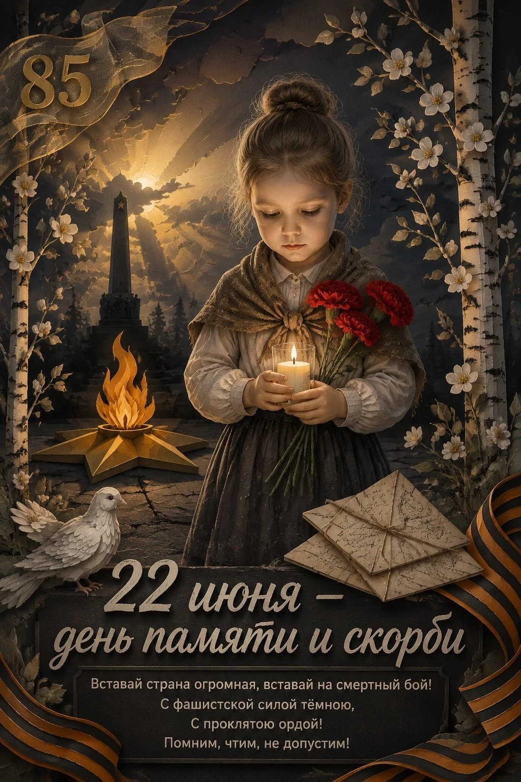 🕯 Сегодня, 22 июня, – день, который навсегда разделил историю нашей страны на до и после. 

В 1941 