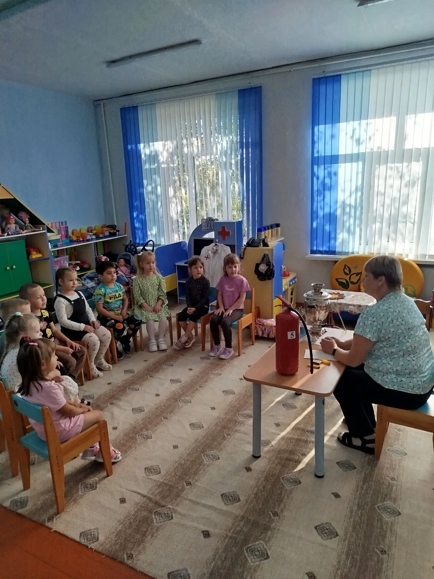 💡 Внимание, безопасность! Всероссийский открытый урок по ОБЖ в детском саду "Колосок"!