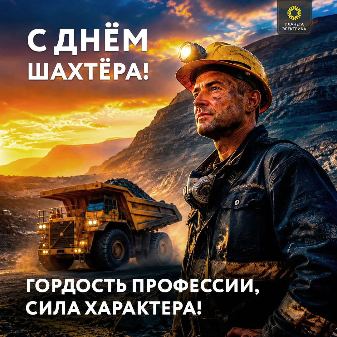 Поздравляем с Днём Шахтёра!