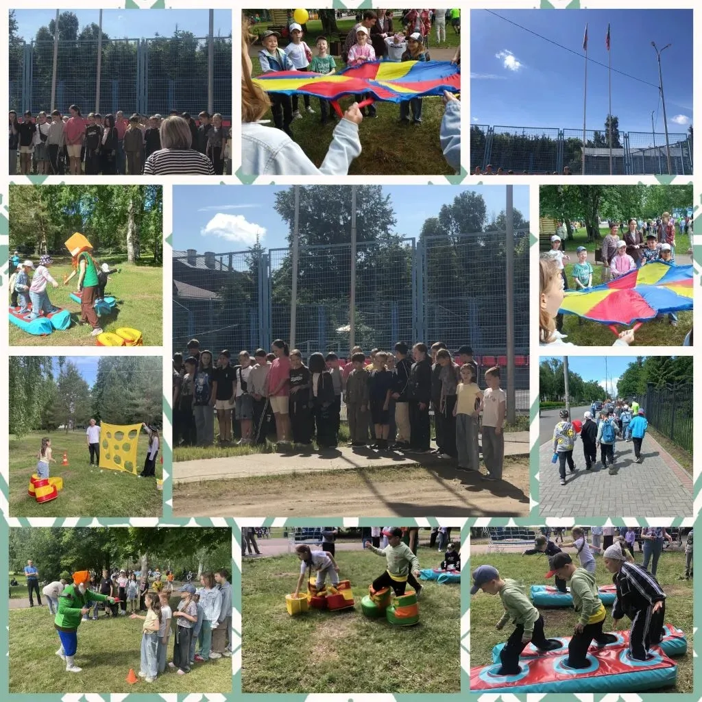 1 июня начал свою работу пришкольный лагерь "Радуга🌈". Открытие лагеря традиционно соп...