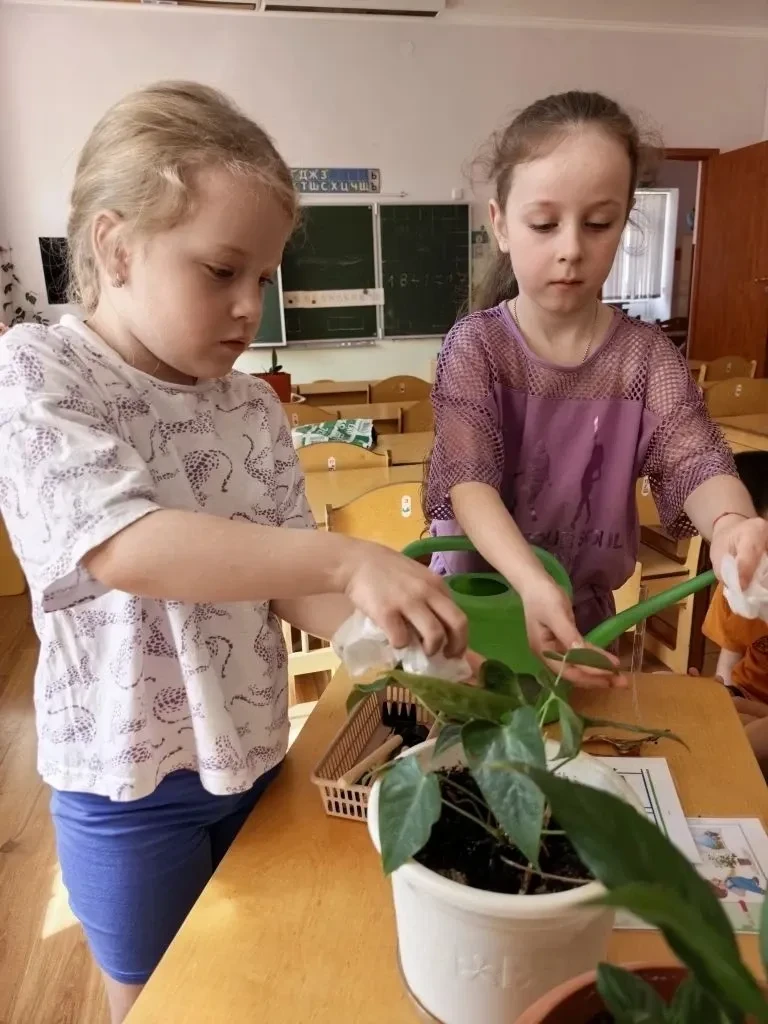 🌱🍀🪴В рамках проекта «Предшкола: стандарт детского сада» в дошкольном отделении «Семицветик» прошла т