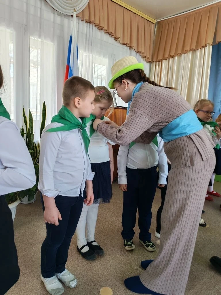 💥16 апреля прошло торжественное экологическое мероприятие «Посвящение в Эколята», в рамках реализаци