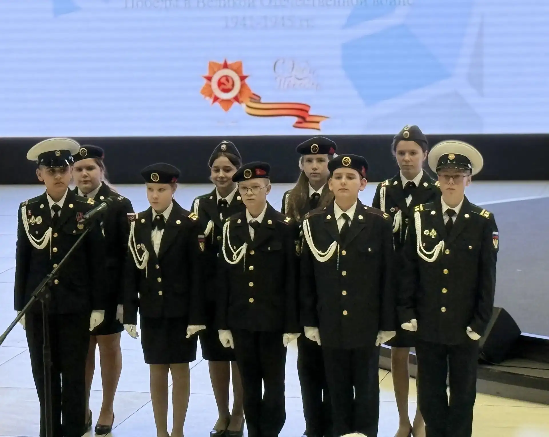 🎉Награждение кадет за победу в региональном конкурсе «У нас в сердцах салют Победы»!  💫Наши кадеты д
