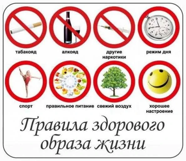 Здоровый образ жизни включает правильное сбалансированное питание, регулярную физическу...