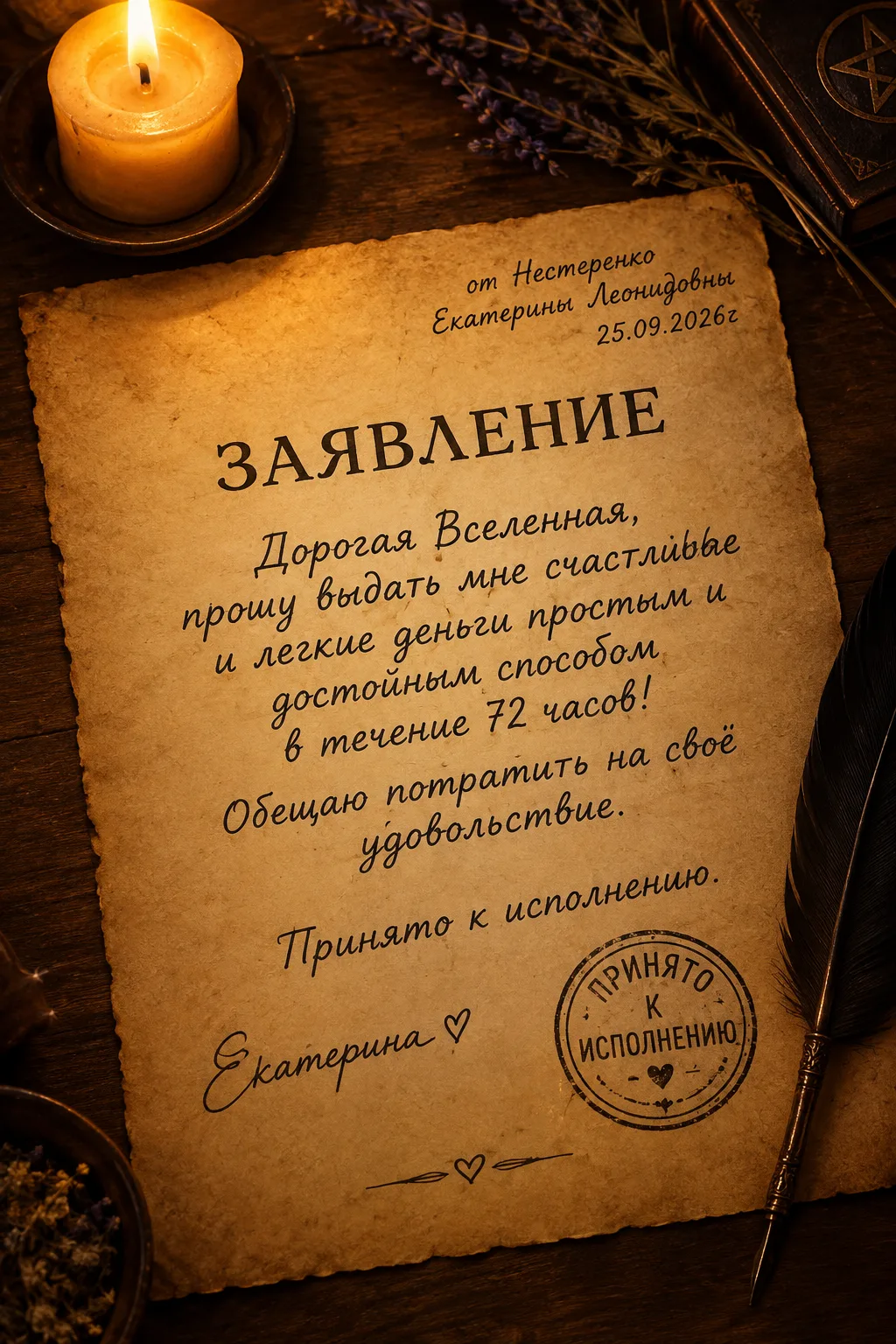 Возьми листок бумаги и ручку.