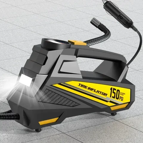 Портативный автомобильный компрессор 150 PSI