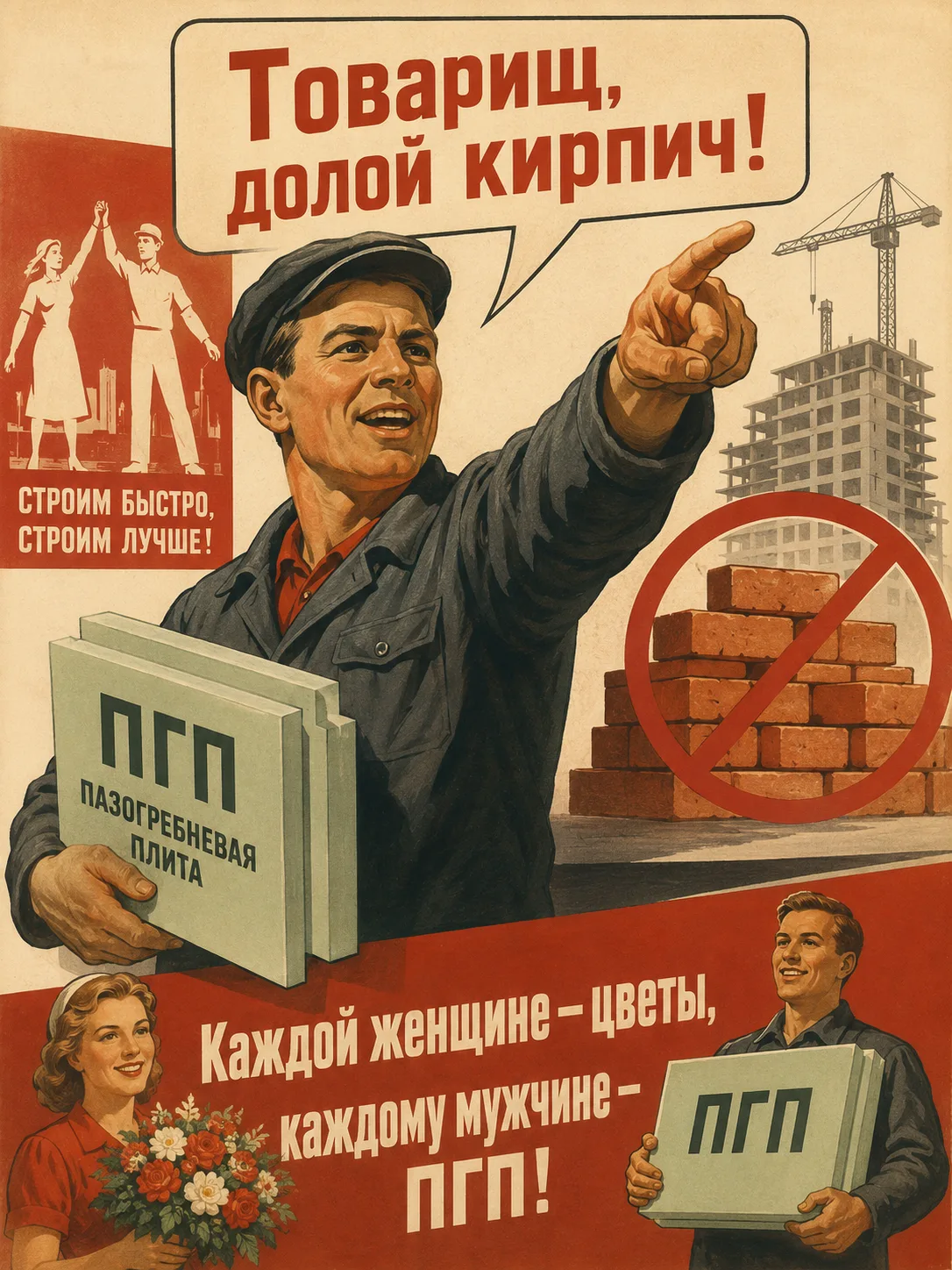 А, собственно, что это такое - пазогребневая плита?

Пазогребневая плита (ПГП) — это крупный гипсовы