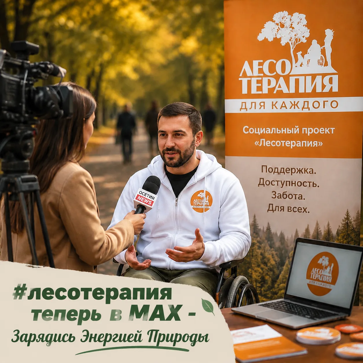 #лесотерапия в МАХ - Зарядись Энергией Природы