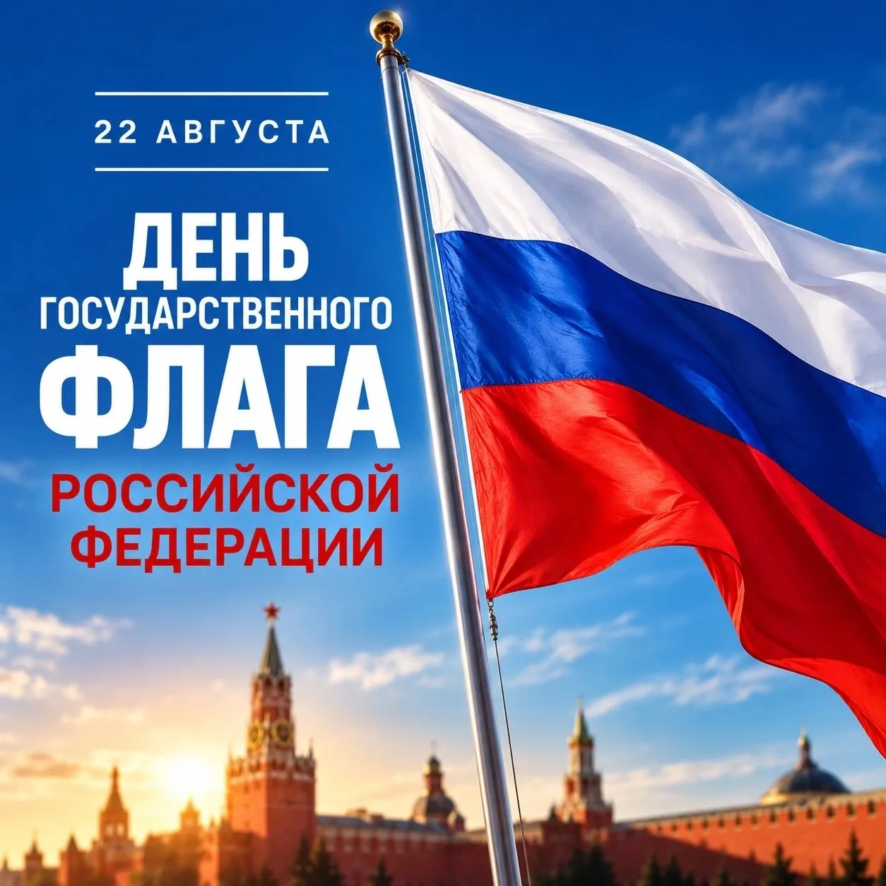 🇷🇺 С Днём Государственного флага Российской Федерации!