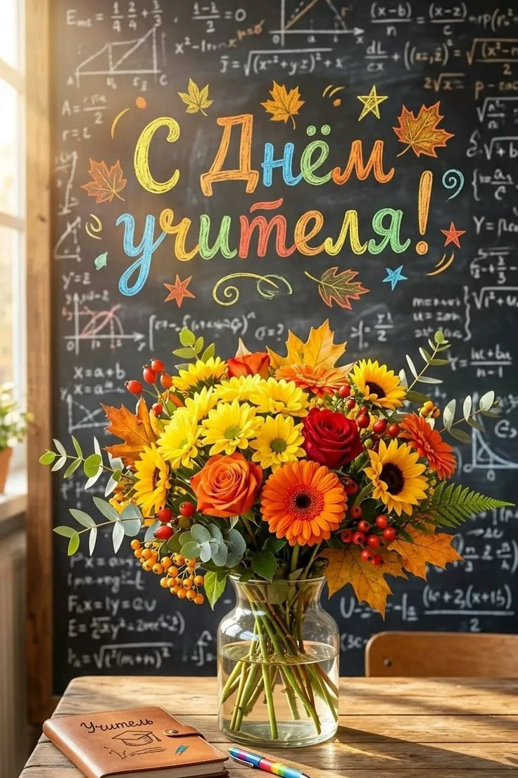 С Днём учителя! 🍂📚