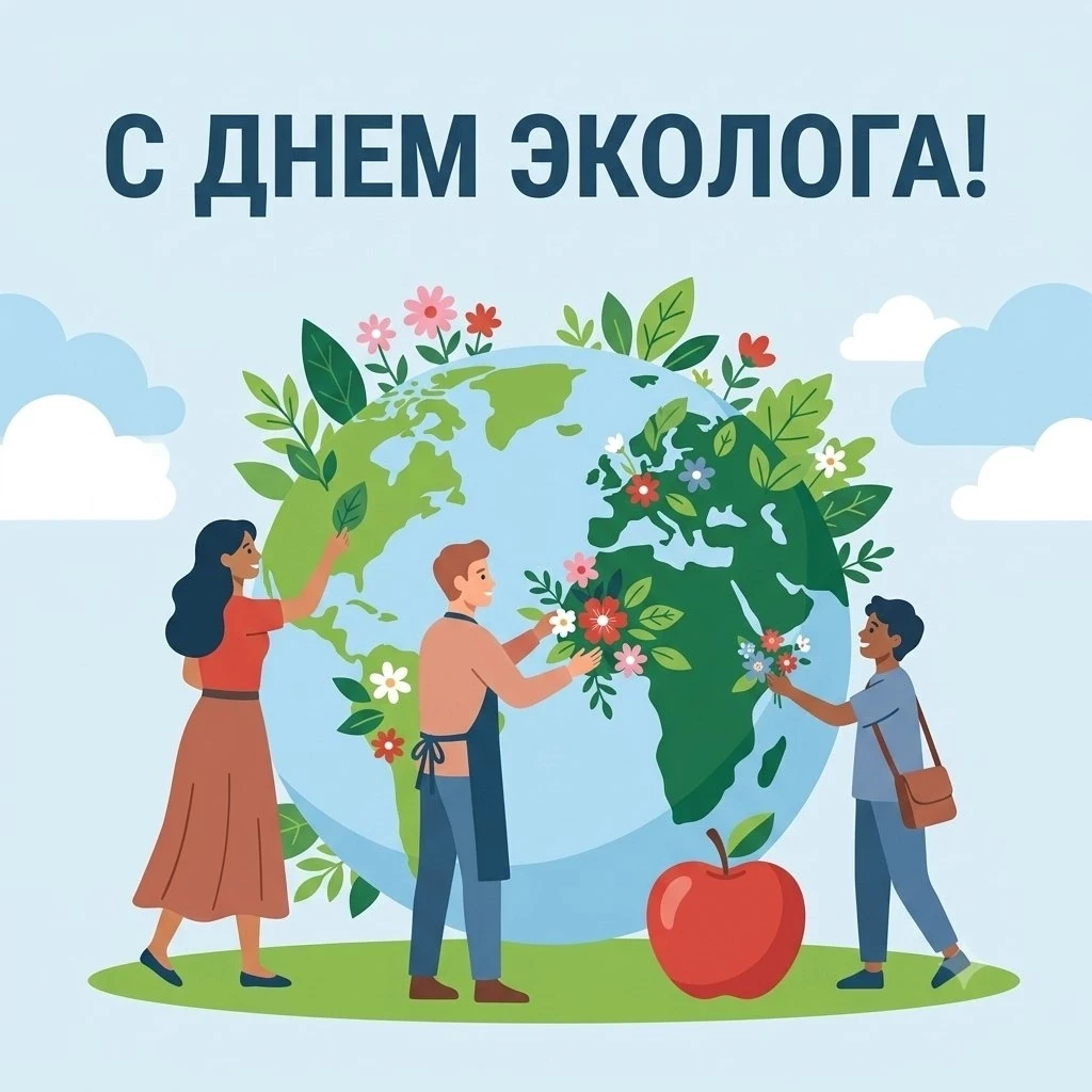 🌱 Сегодня мы поздравляем всех причастных с профессиональным праздником – С ДНЕМ ЭКОЛОГА!