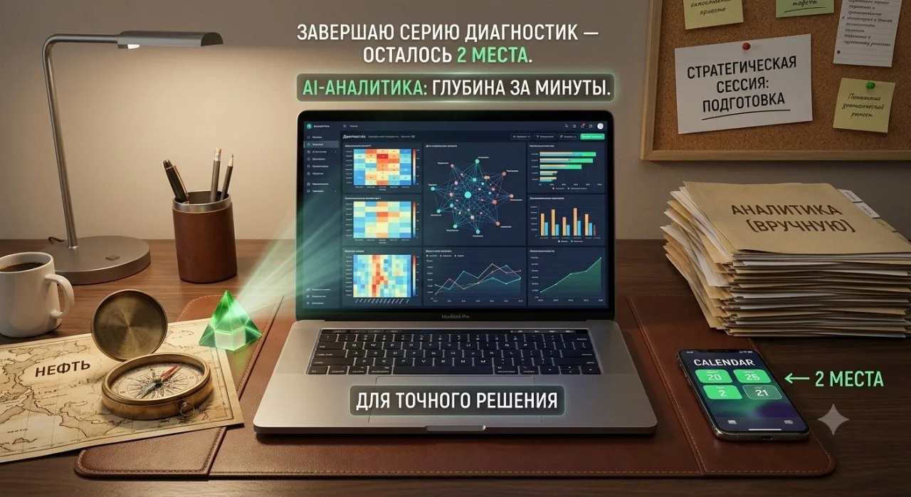 Завершаю серию диагностик в этом потоке — осталось ещё 2 места.