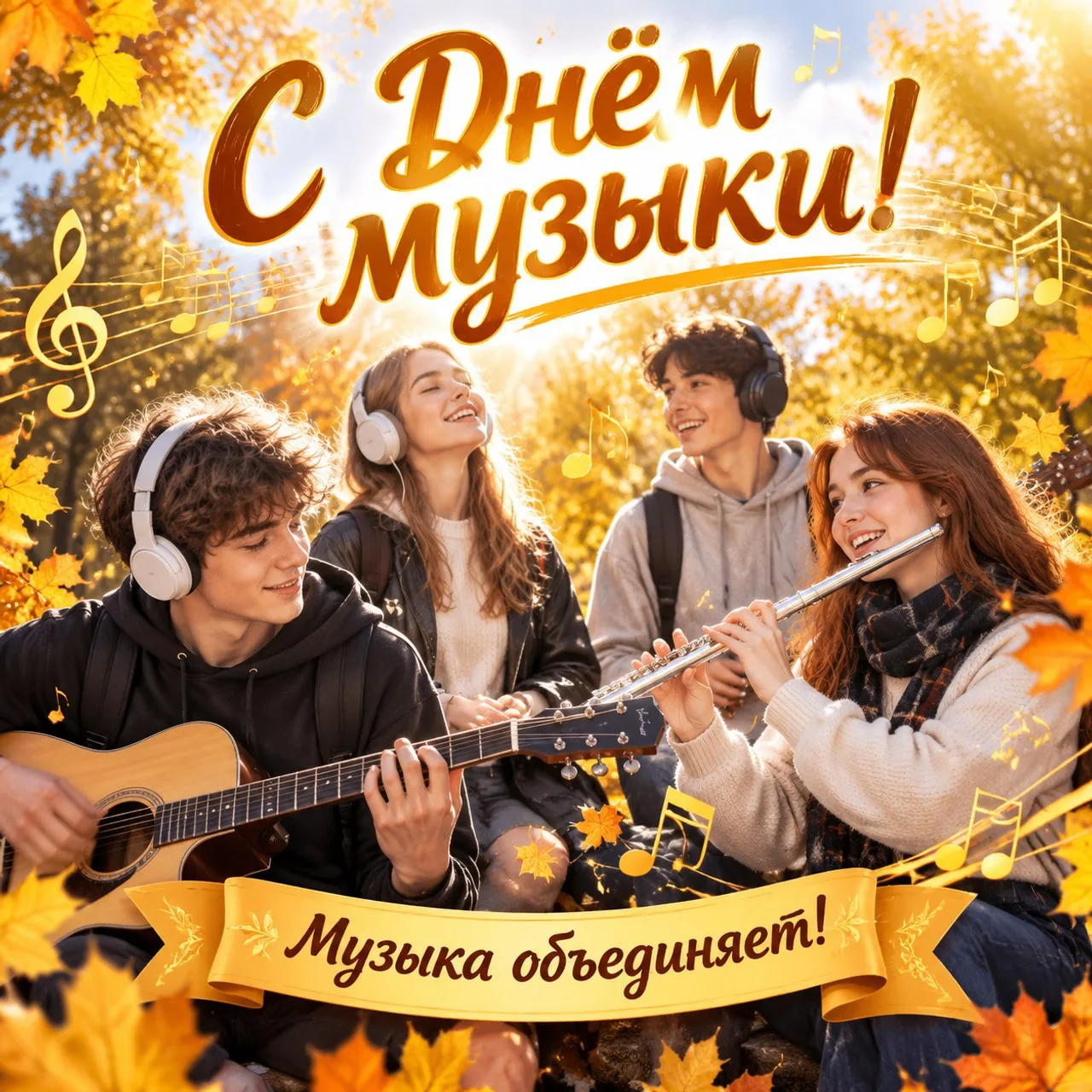 🎵 1 октября — Международный день музыки