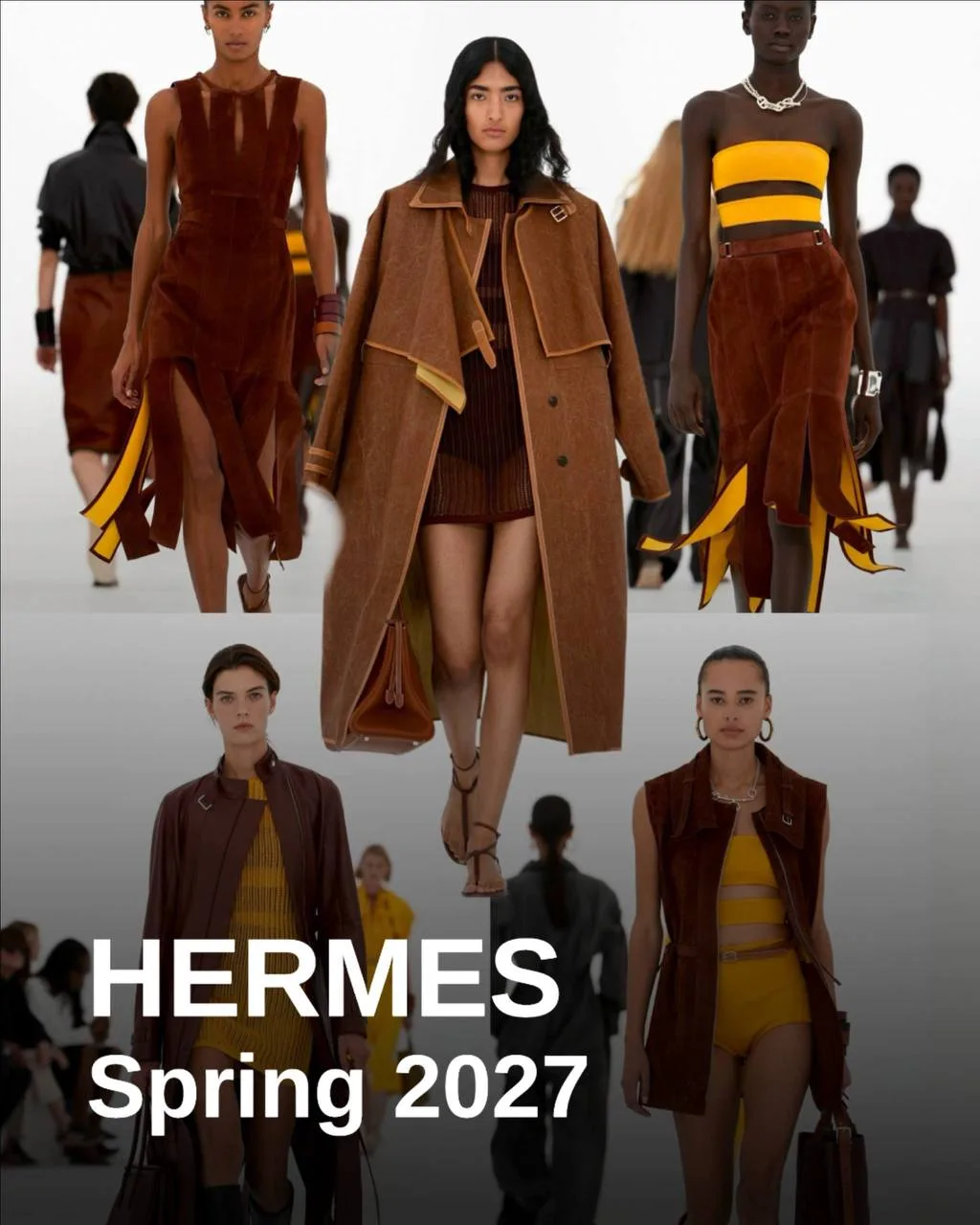 Рассматриваем показ Hermès SS27.