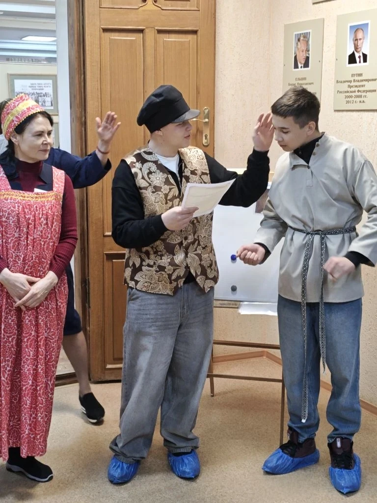 Ученики 8А класса посетили музейный урок "Крестьянская война под предводительством Емельяна Пугачева