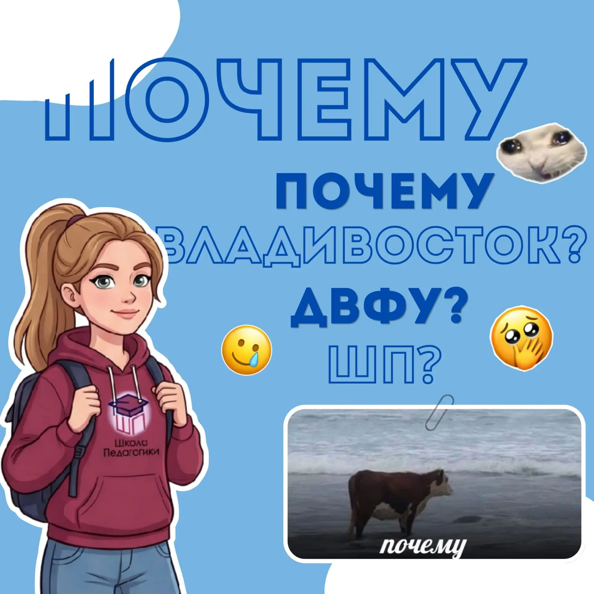 Почему Владивосток? Почему ДВФУ? Почему Школа педагогики?🤨