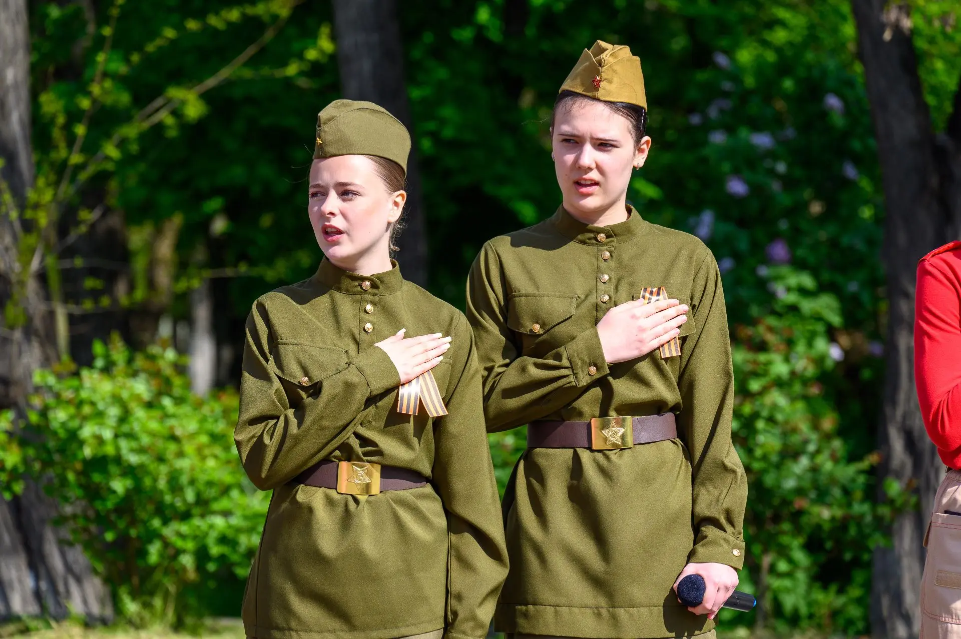 В ознаменование 81-годовщины Великой Победы в Великой Отечественной войне, в Октябрьском районе прош